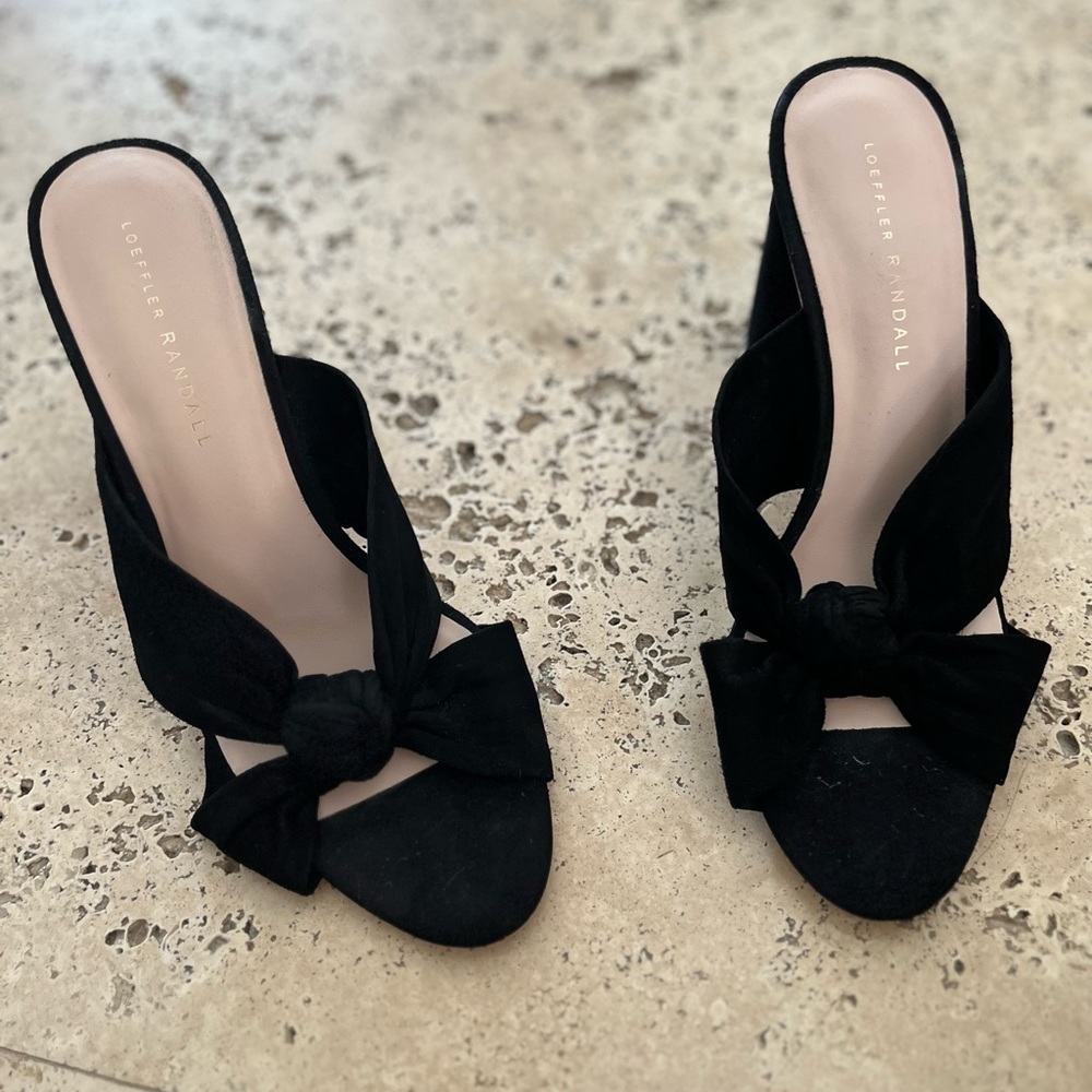 Loeffler Randall penny knot high heel sandal